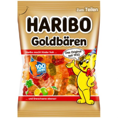 Haribo German language packaging